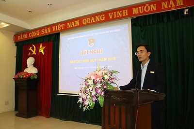 Thành đoàn: tổ chức Hội nghị Báo cáo viên quý I, năm 2018